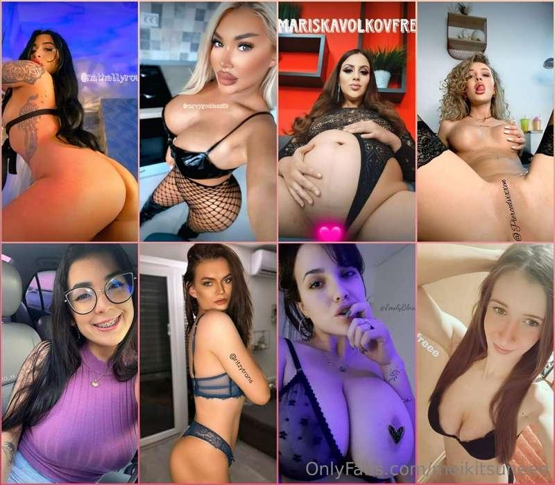 😈💕 @NathallyRouse 💕😈😈 @curvygoddess69 😈💋 @MariskaVolkovFree ..