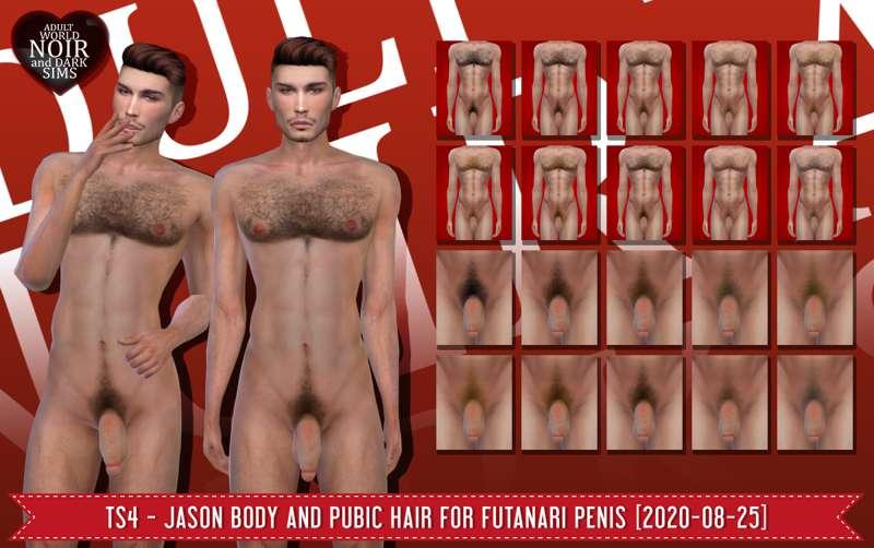 TS4 - Jason Body Hair for Futanari Penis [2020-08-25]