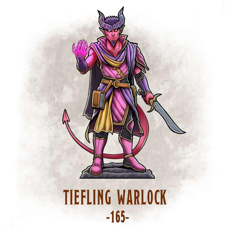 #165 Tiefling Warlock!