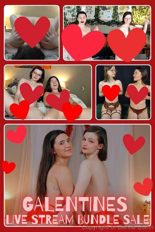 Galentines live stream bundle!Perfect to get yourself ready ..