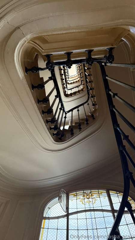 It felt like it took me an eternity to climb this staircase ..