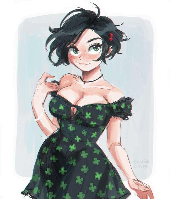 I offer you the clover dress 🍀
