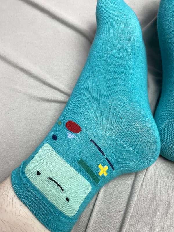 Wanna take off those socks and Massage them?