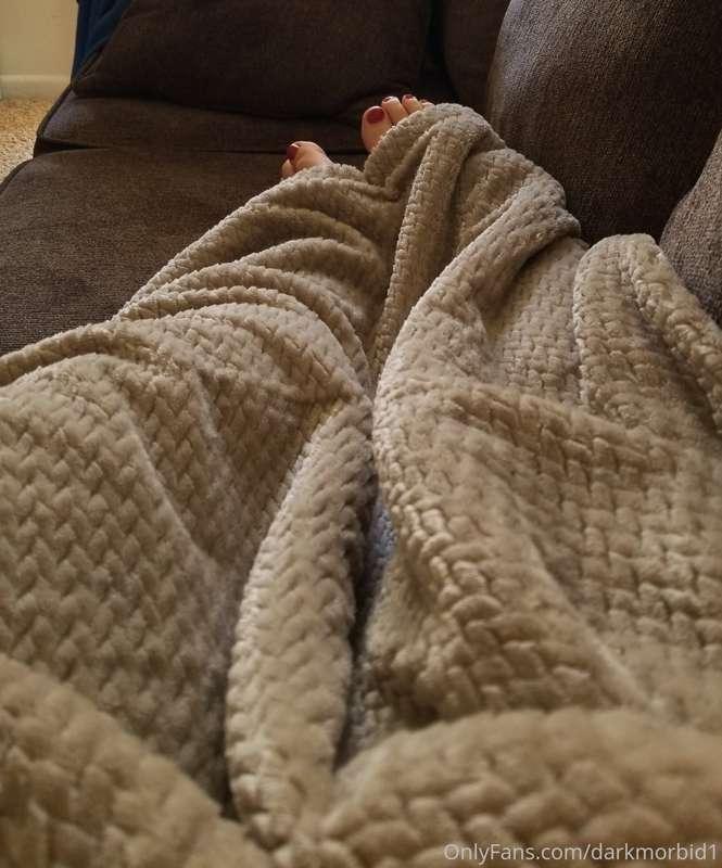 All you need to see is a little bit of my feet and you start..