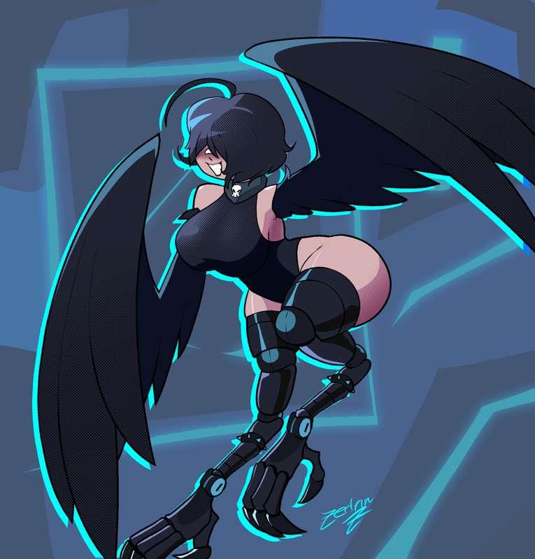 [sfw] Cyberharpy