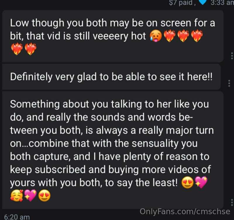 Review on the new sendout 🖤🖤😽 go check it out