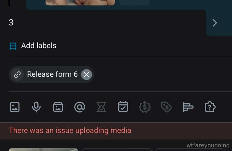 This is what keeps showing up when I am trying to upload my ..