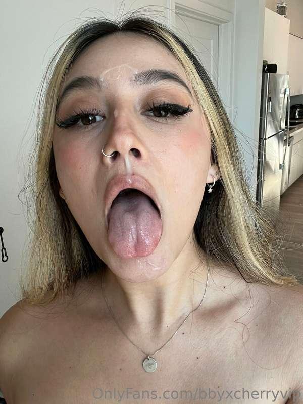my favorite place to be is covered in warm yummy cummies