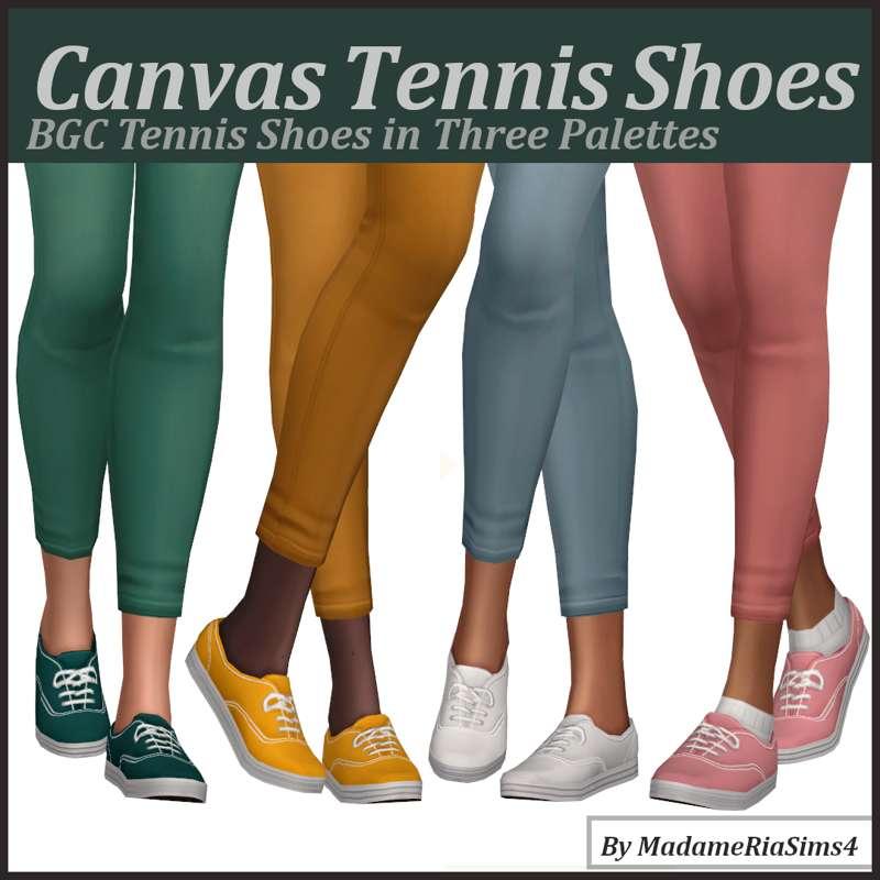 Canvas Tennis Shoes