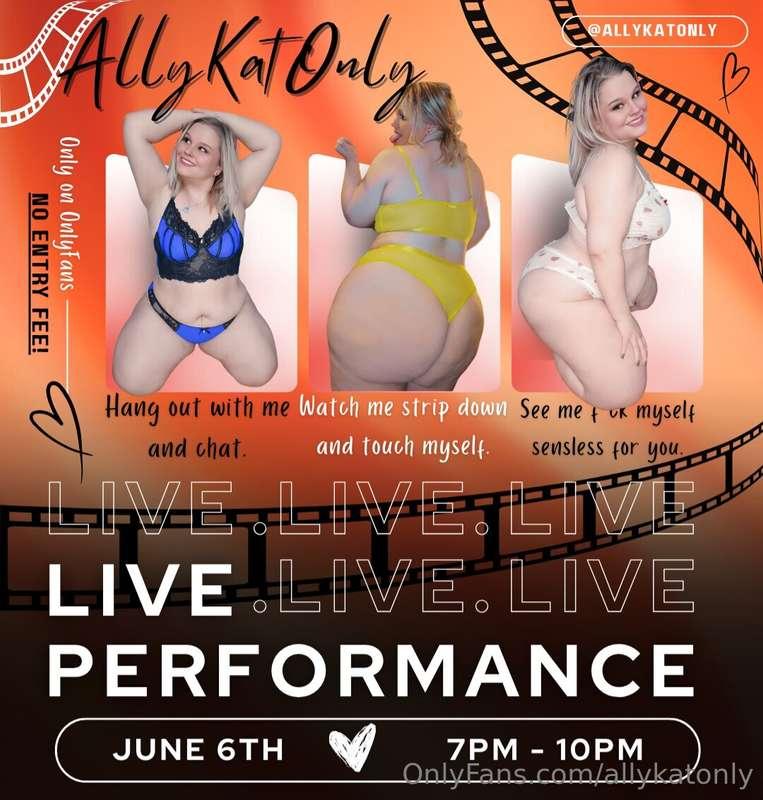 Come see me LIVE next Friday right here on my FREE page! Bes..