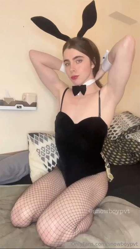 Brand new set and vid of me in my lil bunny costume is avail..