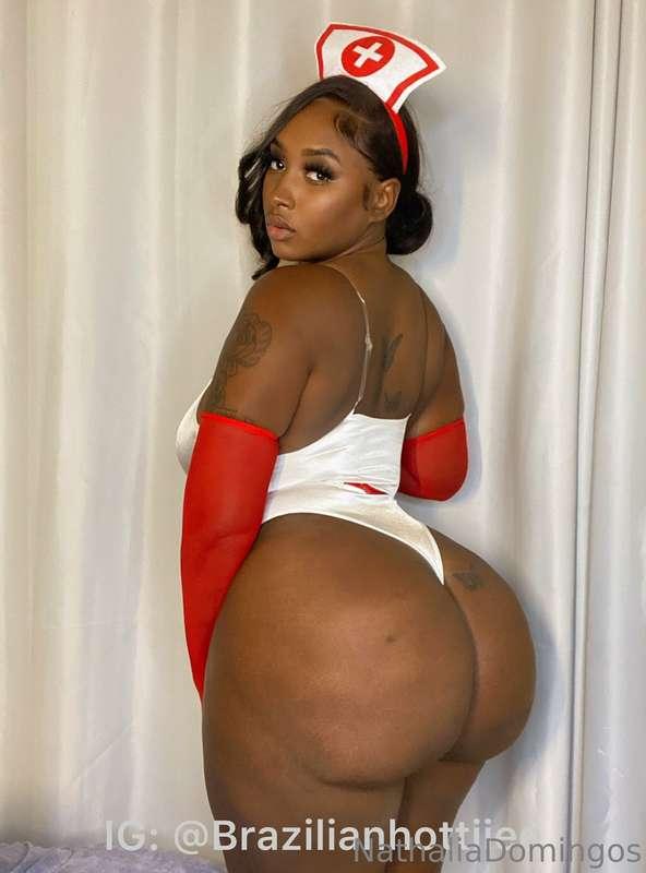 Can this nurse check if you're healthy enough to eat her cak..