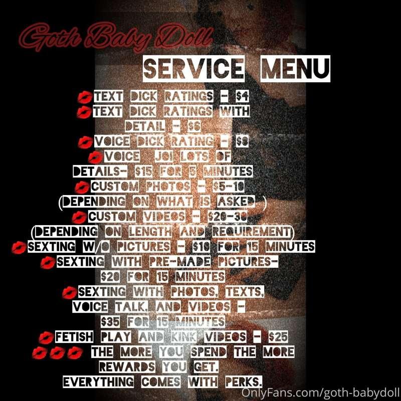 Todays menu