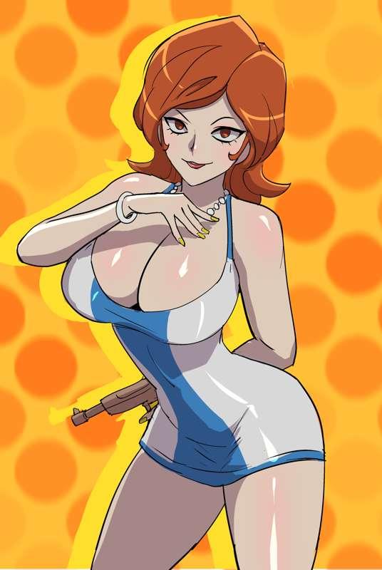 messing with the Fujiko sketch again...