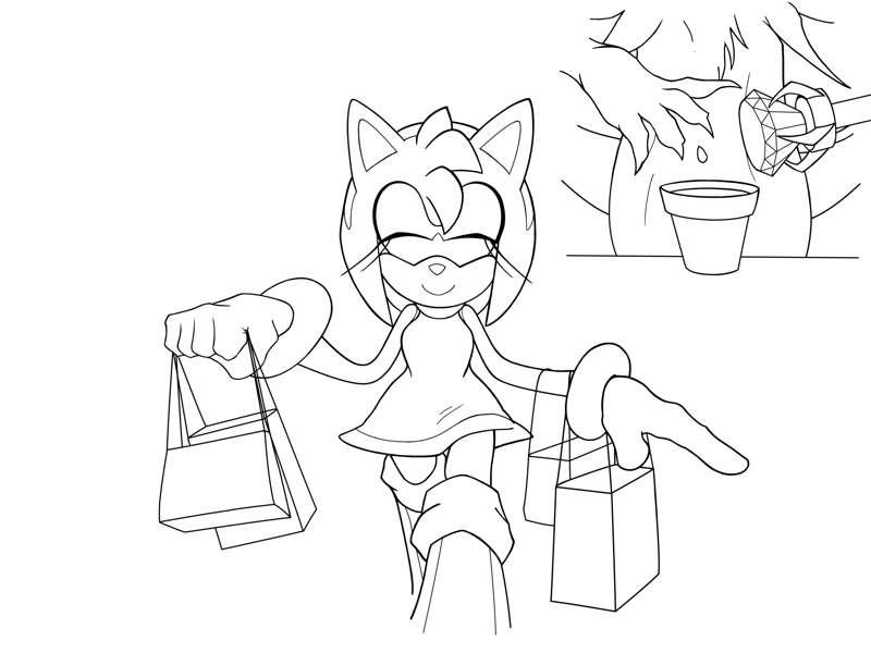 (Lineart!) Sprouting Rose Part ~ 1
