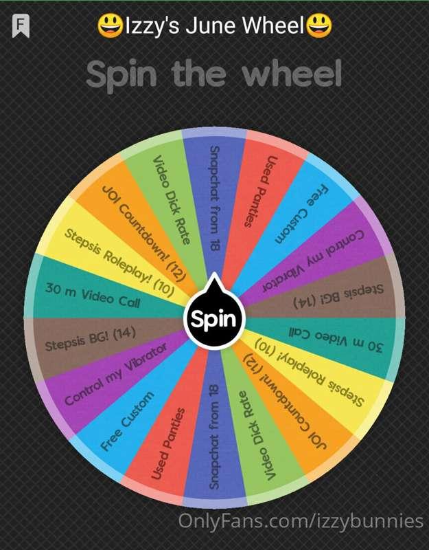 ***🎡🏖🐚Spin the Wheel, June Edition!!🐚🏖🎡***   Get exciteddd c..