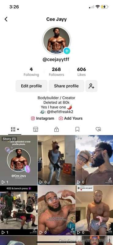 Follow my new Tik Tok @ceejayytff