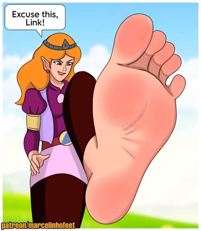 Zelda (1989) Crush Feet