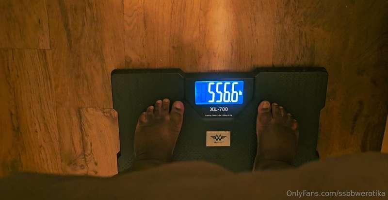 I didn't think I gained this much!
