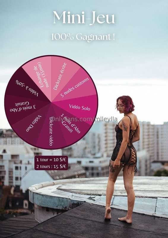 🎉 Petit rappel – Roulette 100% gagnante !Tout le mois de mai..
