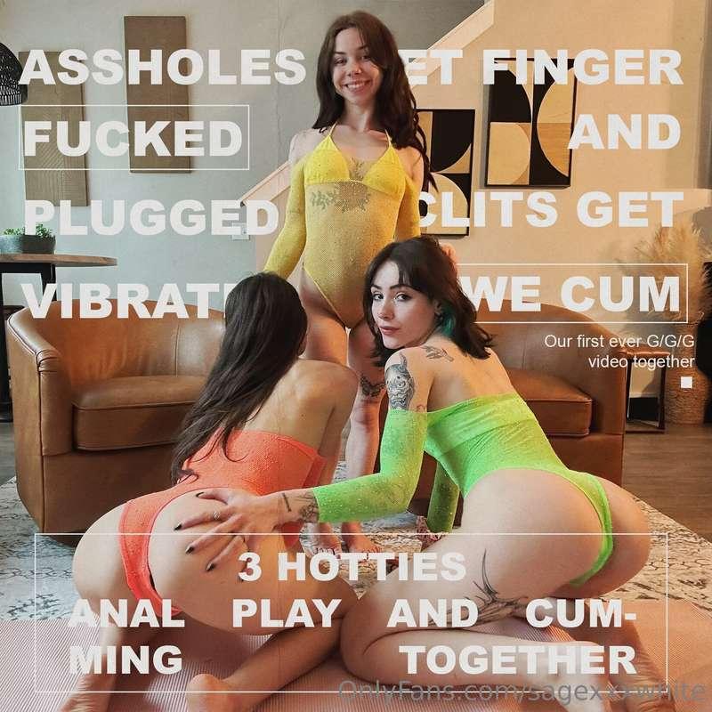 Anal and clit play feels even better when it cums in 3s 🤤 Wa..