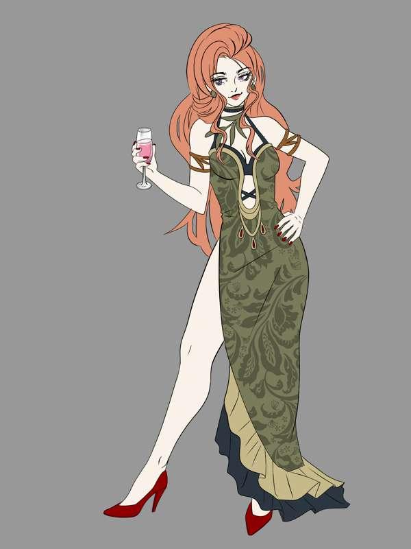 Character Concept - Myrtle [Flat Colors]
