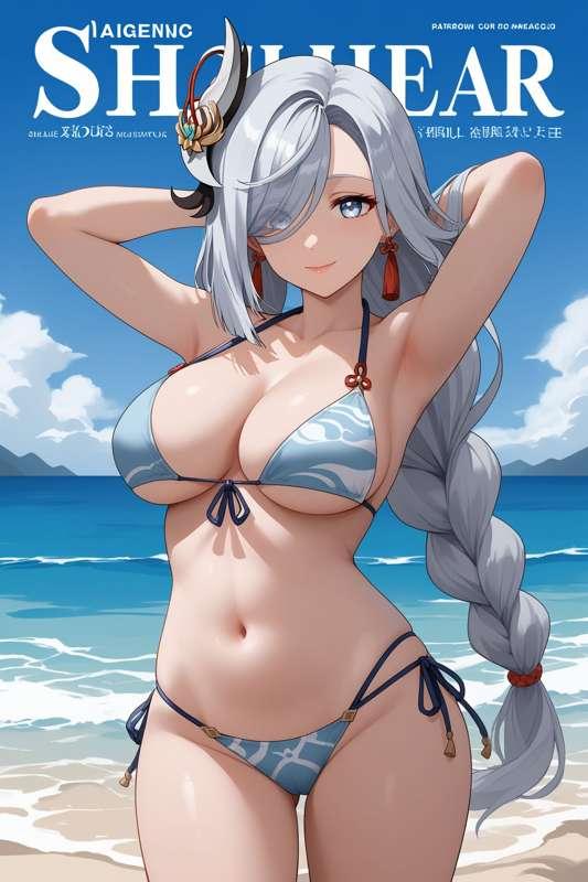 Shenhe - Genshin Impact NSFW Photobook