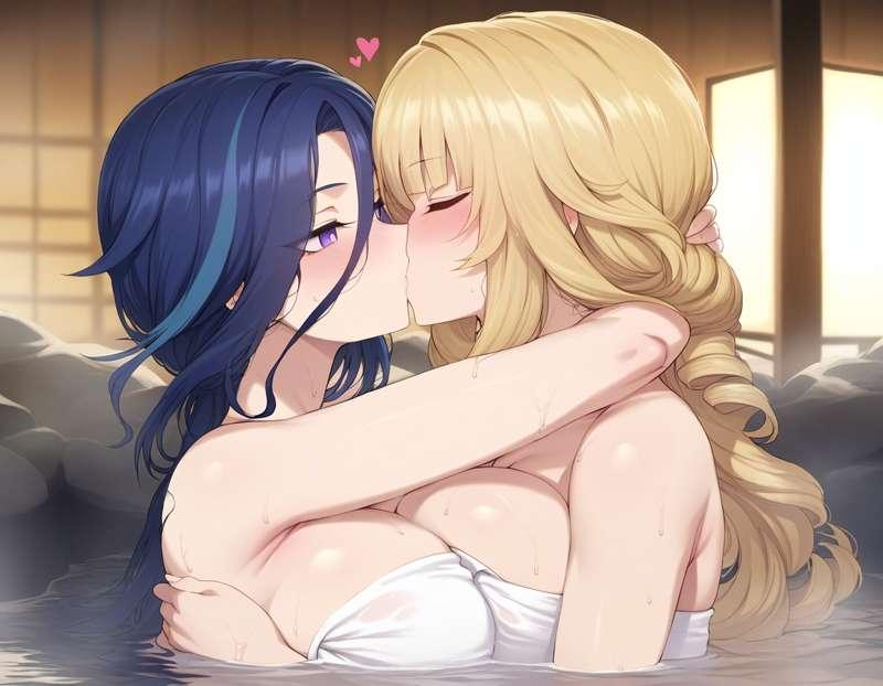クロリンデxナヴィア clorinde x navia R18＋(140+枚image)