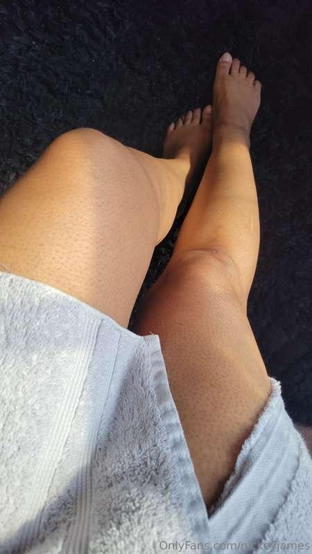 Freshly shaved and ready to be rubbed on. 😌