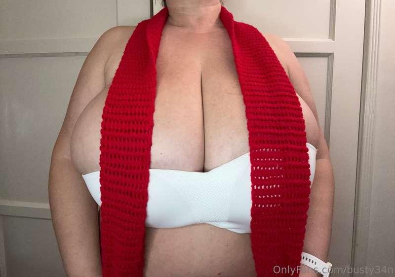 With or without the strapless white bra?