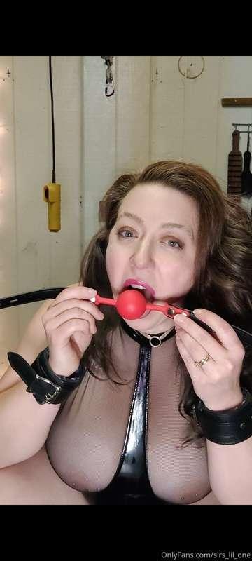 Being in bondage makes me so horny.. come watch me drool all..