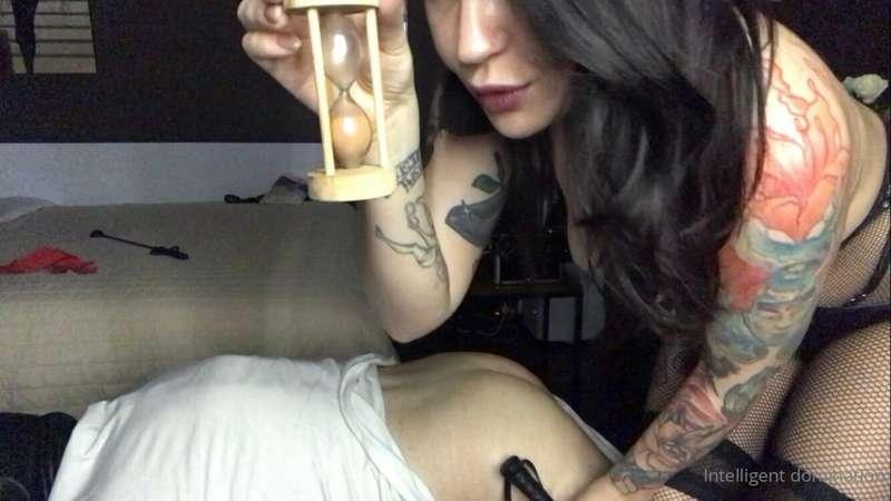 Today I decided to punish my slave and see how many times he..