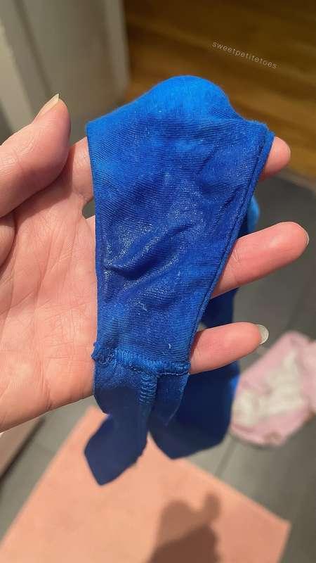 Come back tomorrow to find out what made my panties so wet 😉..