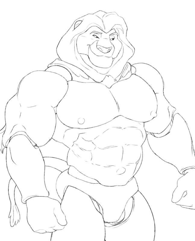 Mufasa - Action figure (Process + Cock)