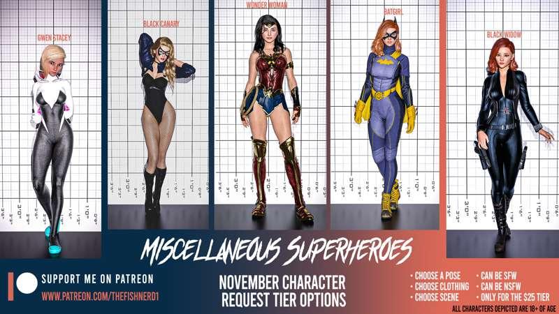 November Character Request Options