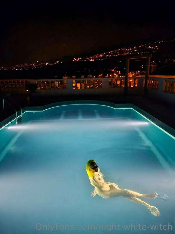 Decided to cool off at night :)