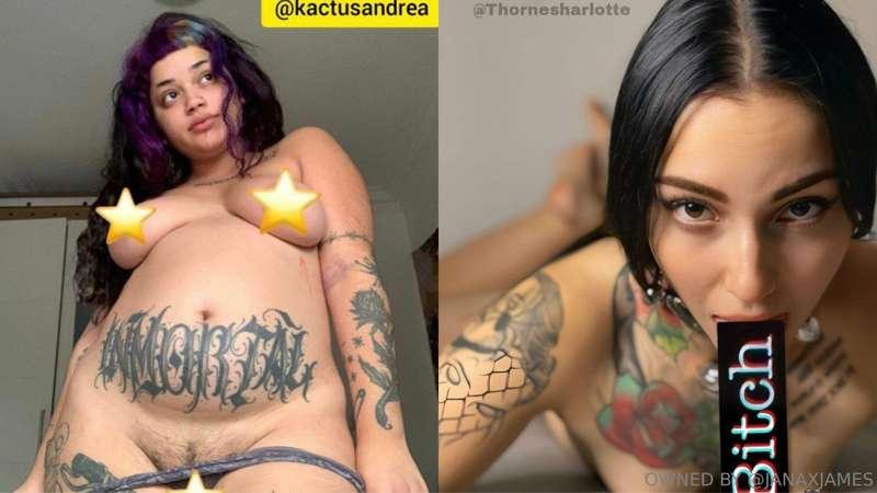 😝 TATTED & HORNY 🥵💦
@kactusandrea
@thornesharlotte