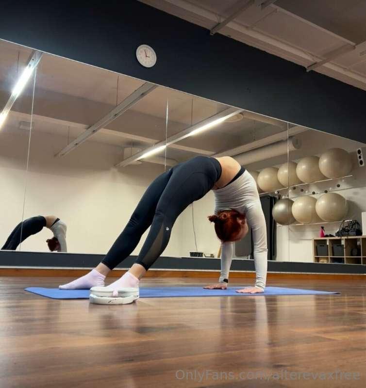 After yoga, I hit the gym, ready to feel that energy shift. ..