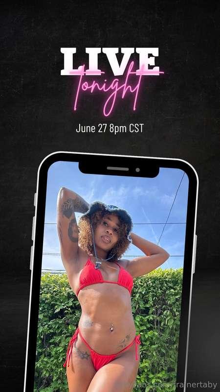 See you tonight!! 😉