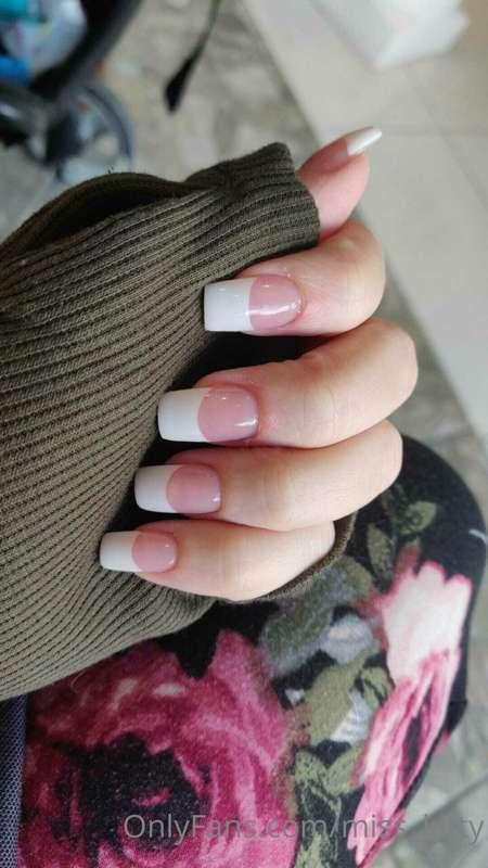 Soo should I get my nails done like this again?!? 👀