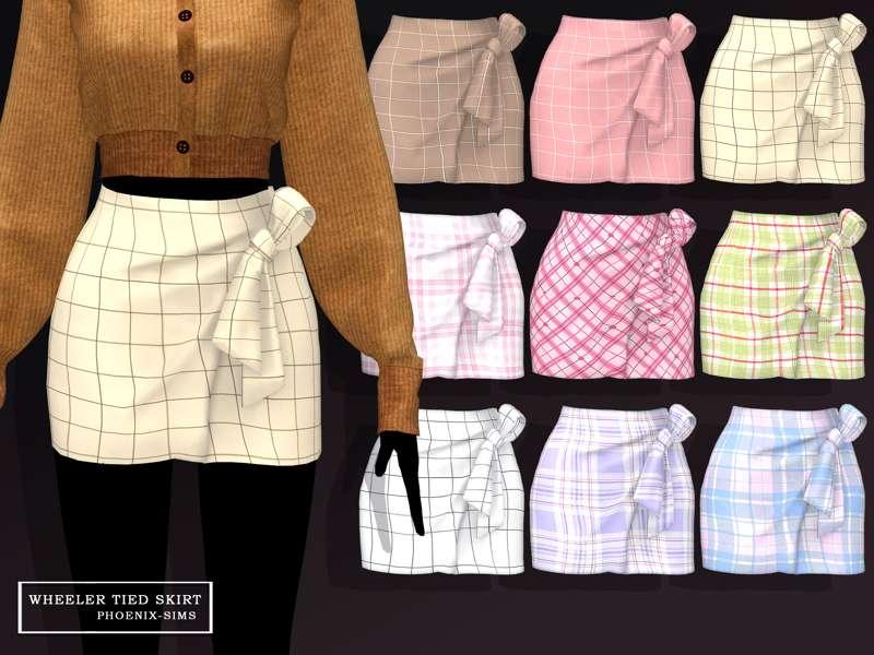 Wheeler Tied Skirt