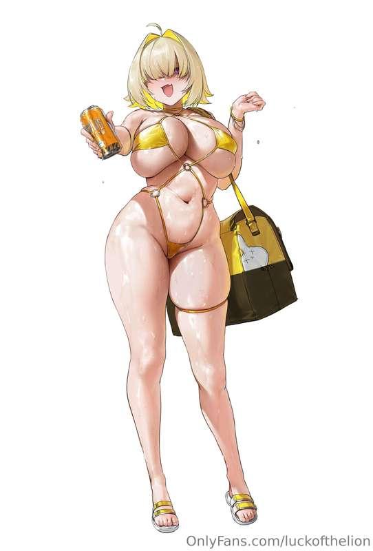 Elegg won the lewd outfit challenge so be expecting to see a..