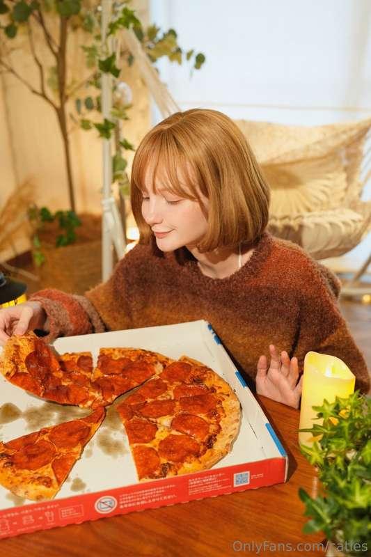 You + Me + Pizza = Everything you need 😘