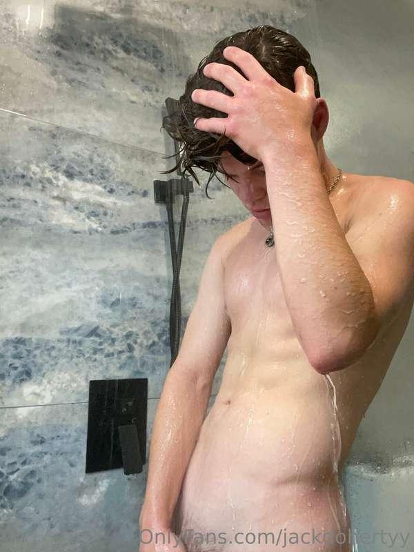 taking an extra long shower today