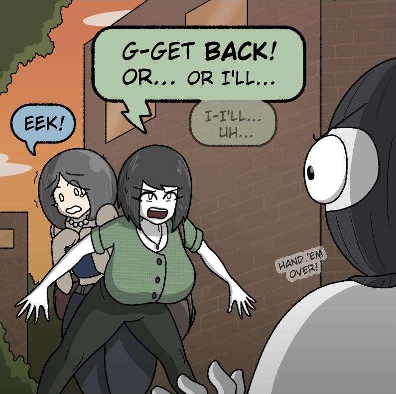 Veronica and Mona: "The Best Defense" (+Bonus Panel!)