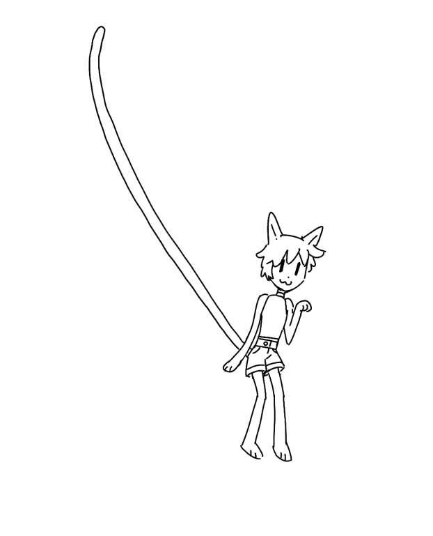 loooooooooooong catboy tail