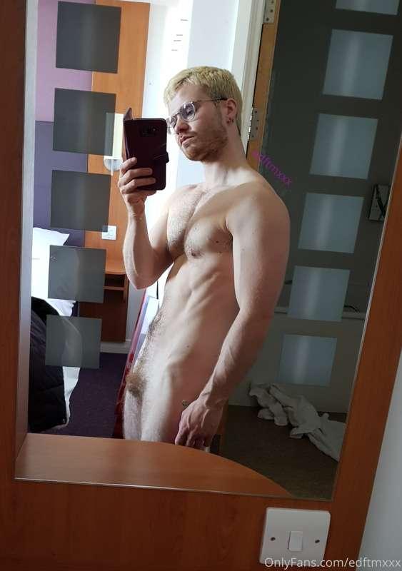 Hotel room selfies