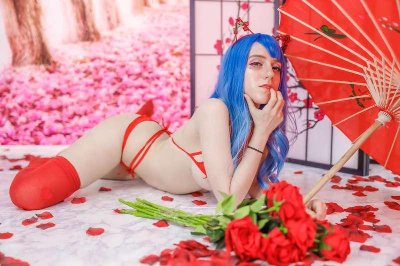 Casual Red lingerie June Set preview