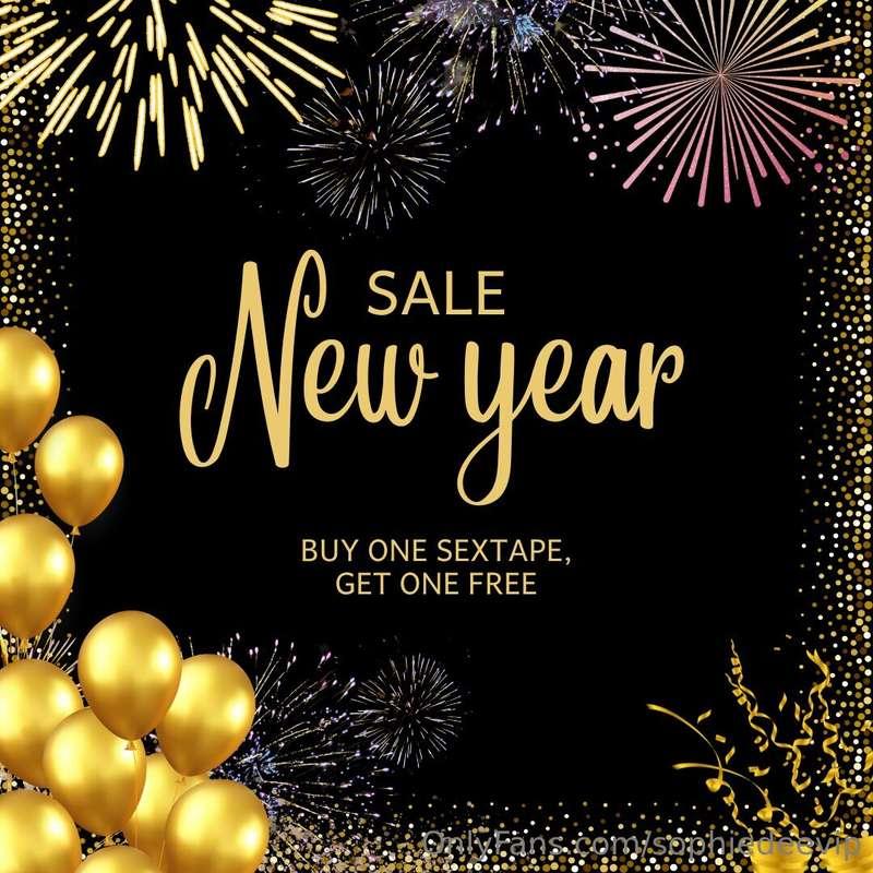 🧨🎆𝗡𝗘𝗪 𝗬𝗘𝗔𝗥'𝗦 𝗘𝗩𝗘 𝗦𝗔𝗟𝗘🎆🧨 ʙᴜʏ ᴏɴᴇ sᴇxᴛᴀᴘᴇ, ɢᴇᴛ ᴏɴᴇ ғʀᴇᴇ 🤯‼️