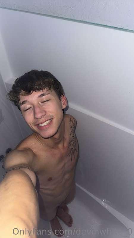 Could you join me in the shower I need you to scrub my back…..